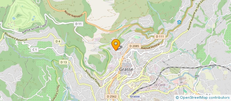 localisation de l'entreprise LE BAR SAINT JACQUES  GRASSE