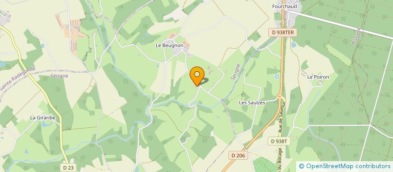 localisation de l'entreprise LE BARAIL  SERIGNE