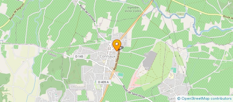 localisation de l'entreprise LE BARAKAV  CONNAUX