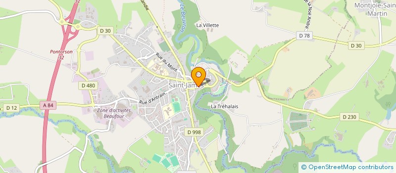 localisation de l'entreprise LE BARAPLUIE NORMAND  SAINT-LAURENT-DE-TERREGATTE