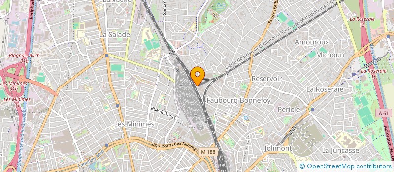 localisation de l'entreprise LE BARATIN à TOULOUSE