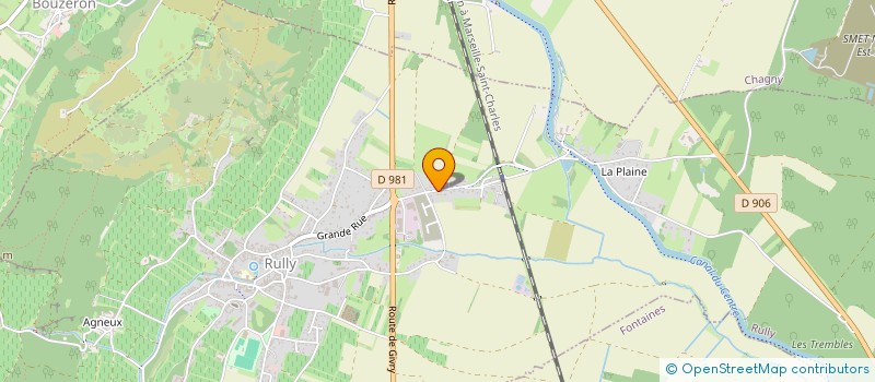 localisation de l'entreprise LE BARBARE  CHEILLY-LES-MARANGES