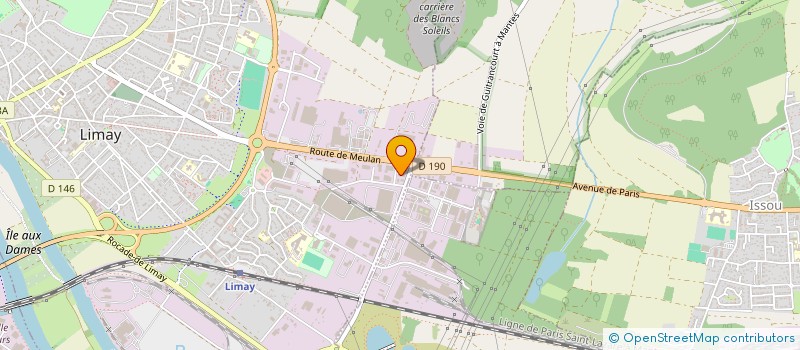 localisation de l'entreprise LE BARBECUE  LIMAY