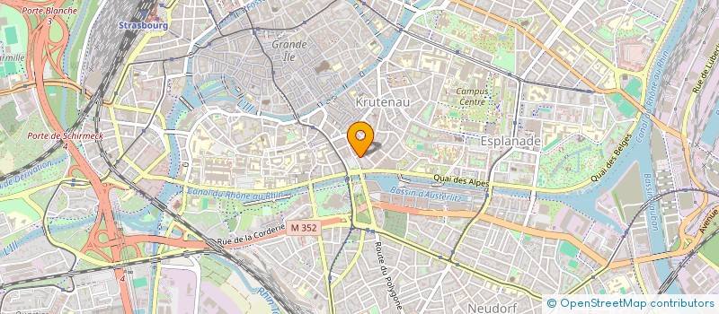 localisation de l'entreprise LE BARBIER à STRASBOURG
