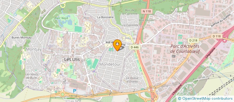 localisation de l'entreprise LE BARBIER à ORSAY