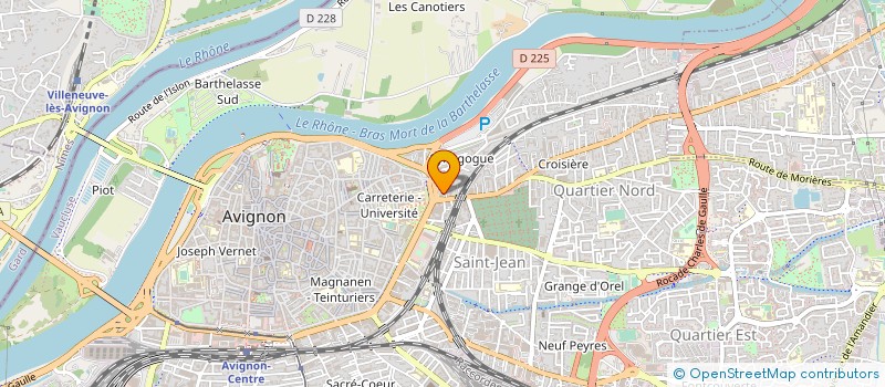 localisation de l'entreprise LE BARBIER DU COIN à AVIGNON