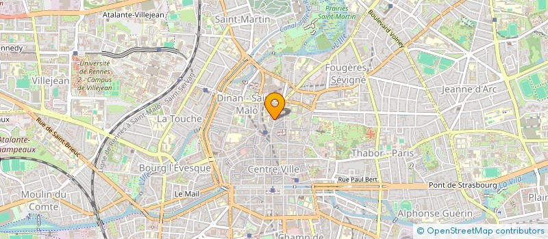 localisation de l'entreprise LE BARBIER RENNAIS  RENNES