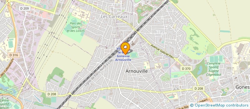 localisation de l'entreprise LE BARBIER U.A  ARNOUVILLE