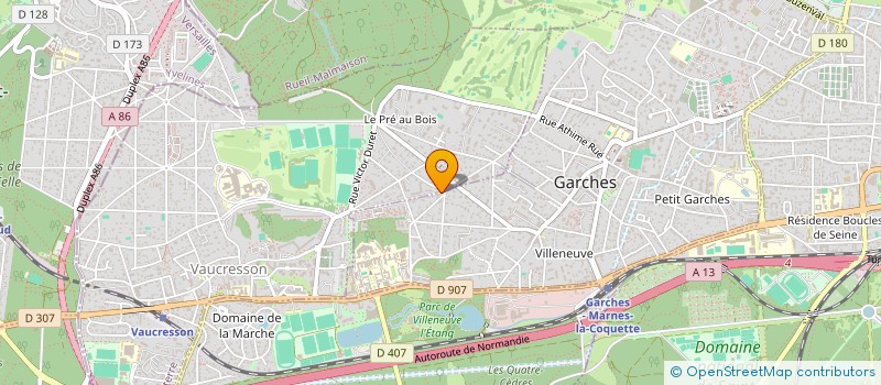 localisation de l'entreprise LE BARBOTIN à VAUCRESSON