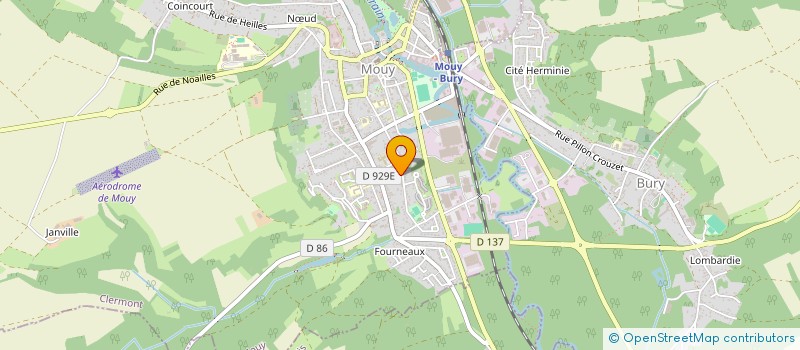 localisation de l'entreprise LE BARCA  MOUY