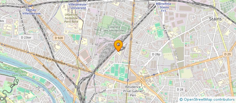localisation de l'entreprise LE BARCA DE SAINT DENIS à SAINT-DENIS