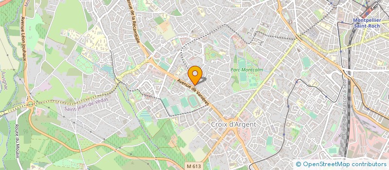localisation de l'entreprise LE BARCELONE à MONTPELLIER