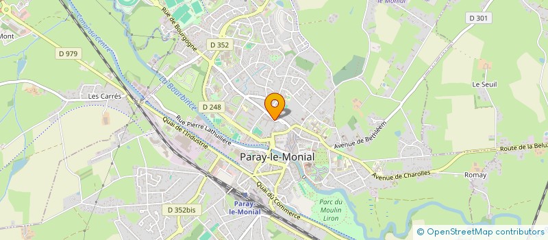 localisation de l'entreprise LE BARDANIER DES GONES à PARAY-LE-MONIAL
