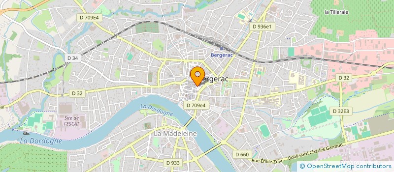 localisation de l'entreprise LE BARGERAC à BERGERAC