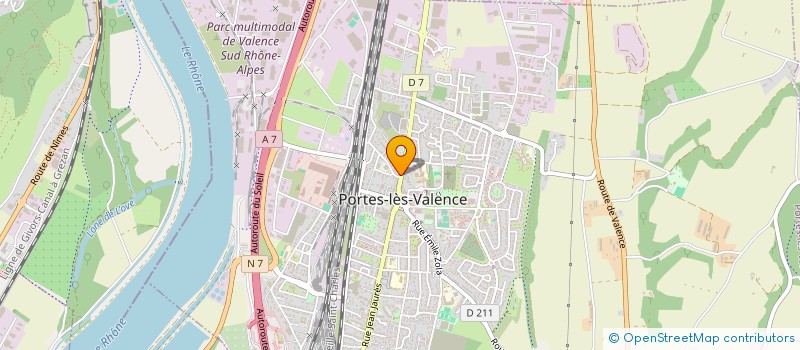 localisation de l'entreprise LE BARON  PORTES-LES-VALENCE