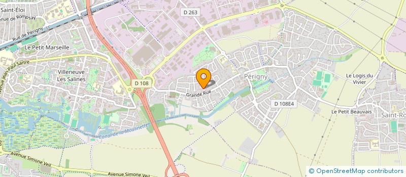 localisation de l'entreprise LE BARON  PERIGNY