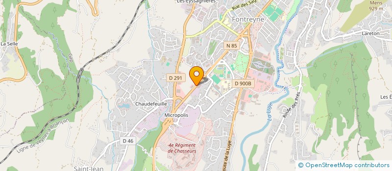 localisation de l'entreprise LE BARON DE PROVENCE  GAP
