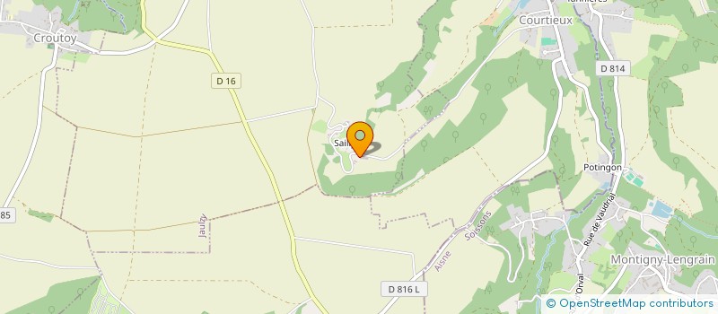 localisation de l'entreprise LE BARON DE SAILLY  JAULZY