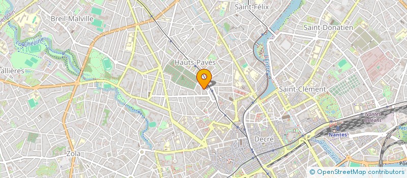 localisation de l'entreprise LE BARON - GAUTIER ARCHITECTES  NANTES