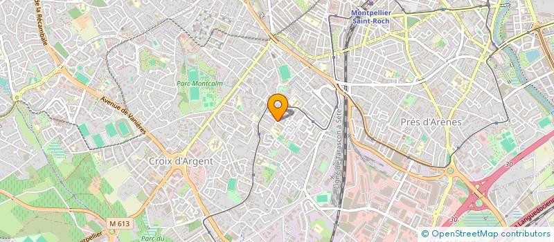 localisation de l'entreprise LE BARON NOIR à MONTPELLIER
