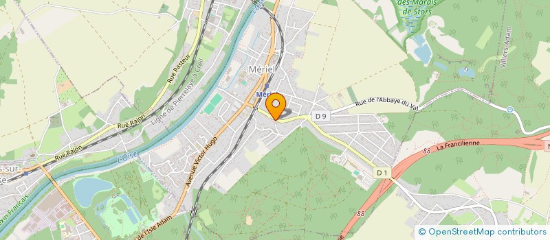 localisation de l'entreprise LE BARON PLOMBERIE  CHAMBLY