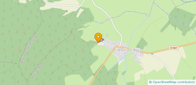 localisation de l'entreprise LE BAROSSET  BOULT-AUX-BOIS