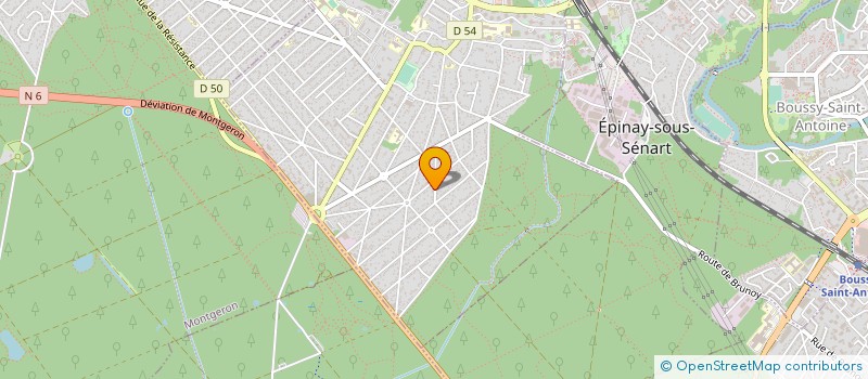 localisation de l'entreprise LE BAROUDE à BRUNOY