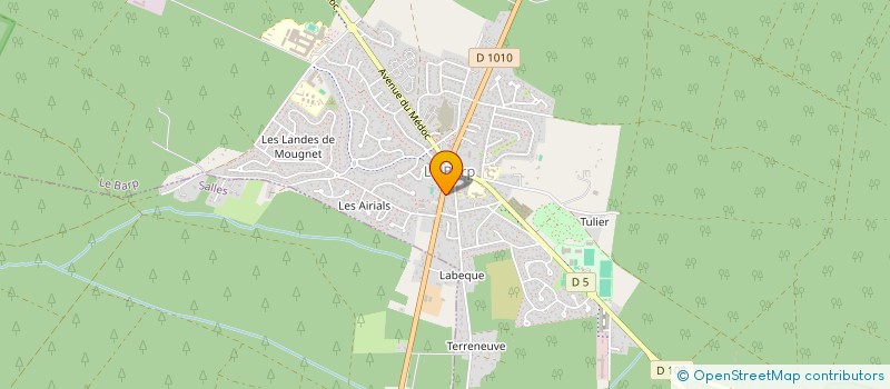 localisation de l'entreprise LE BARP ORTHODONTIE  LE BARP