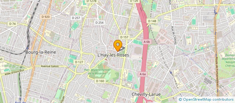 localisation de l'entreprise LE BARRACCUDA à L'HAY-LES-ROSES