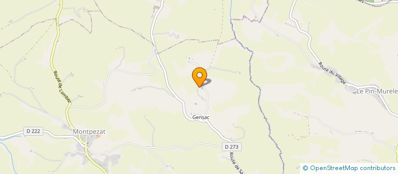 localisation de l'entreprise LE BARRAQUE  LAYMONT