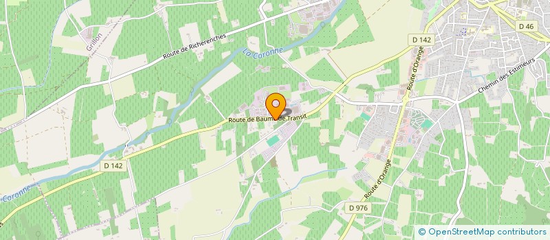 localisation de l'entreprise LE BARRI  RICHERENCHES