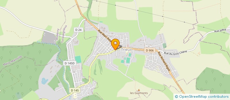 localisation de l'entreprise LE BARRIO  TRIEUX