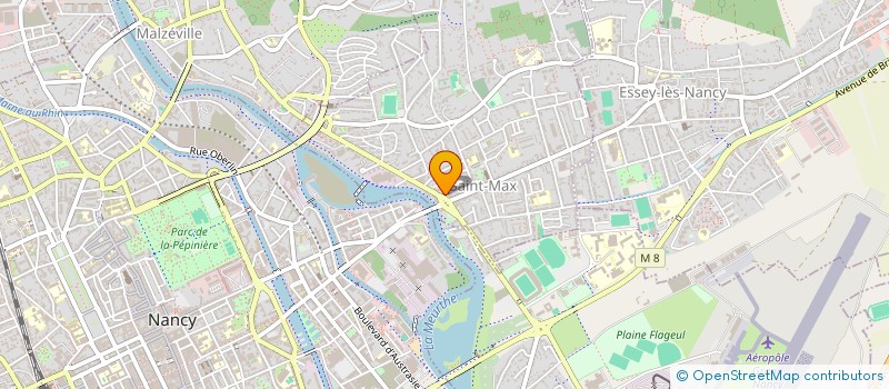 localisation de l'entreprise LE BARROIS  SAINT-MAX