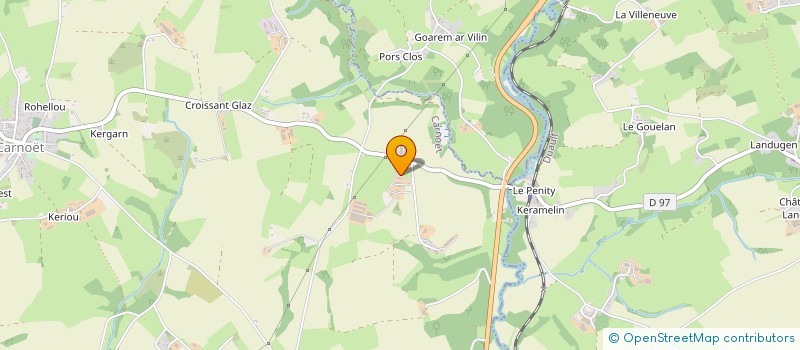 localisation de l'entreprise LE BARS à LOHUEC