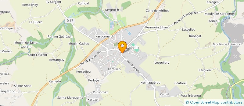 localisation de l'entreprise LE BART ET  GOUDELIN