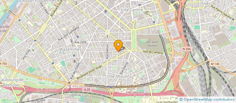 localisation de l'entreprise LE BARTHELEMY à LILLE