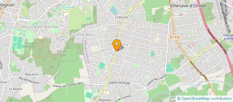 localisation de l'entreprise LE BARTZ YANN ET MITRA à VILLENAVE-D'ORNON