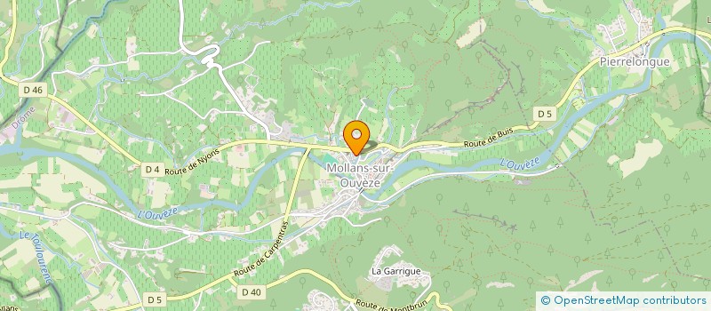 localisation de l'entreprise LE BAS DOMAINE DE LA SAVOYANNE  MOLLANS-SUR-OUVEZE