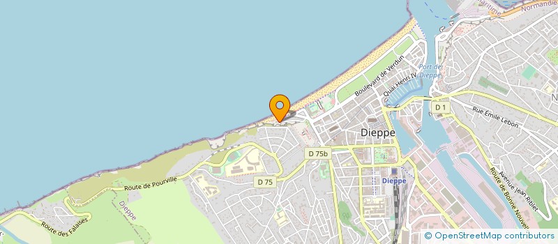 localisation de l'entreprise LE BAS FORT BLANC à DIEPPE