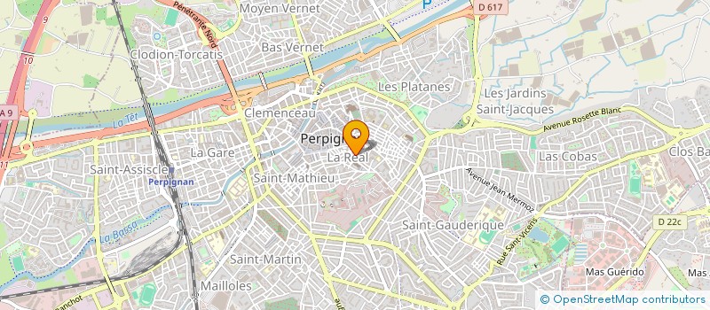 localisation de l'entreprise LE BAS- MOTS LA REAL à PERPIGNAN