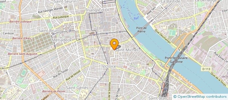 localisation de l'entreprise LE BASILIC à BORDEAUX