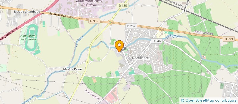 localisation de l'entreprise LE BASILIC PIZZA  RODILHAN