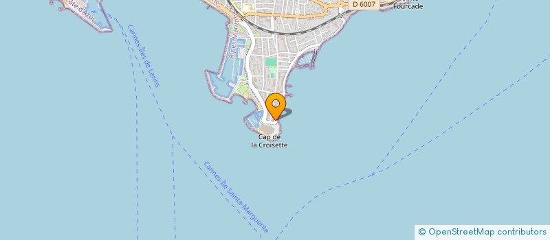 localisation de l'entreprise LE BASTIDON à CANNES