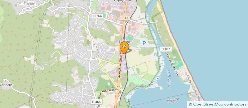 localisation de l'entreprise LE BASTIO II à FURIANI