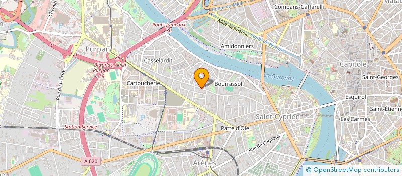 localisation de l'entreprise LE BASTRINGUE à TOULOUSE