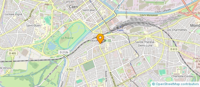 localisation de l'entreprise LE BATAVIA à CAEN