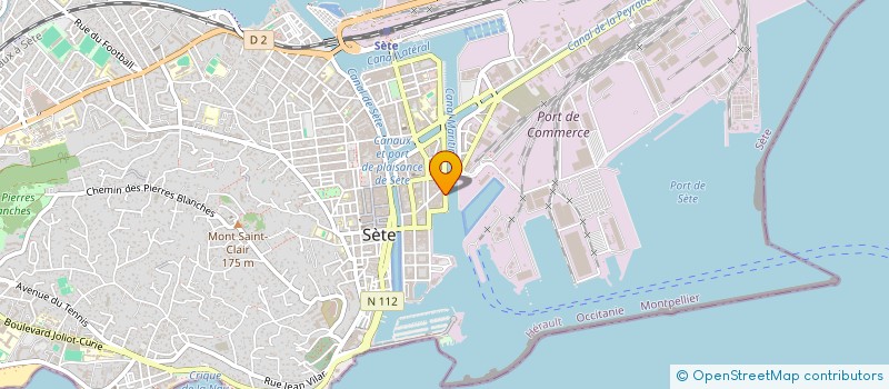 localisation de l'entreprise LE BATEAU BOEUF à SETE