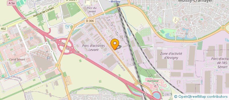 localisation de l'entreprise LE BATEAU DU PEDRA ALTA à MOISSY-CRAMAYEL