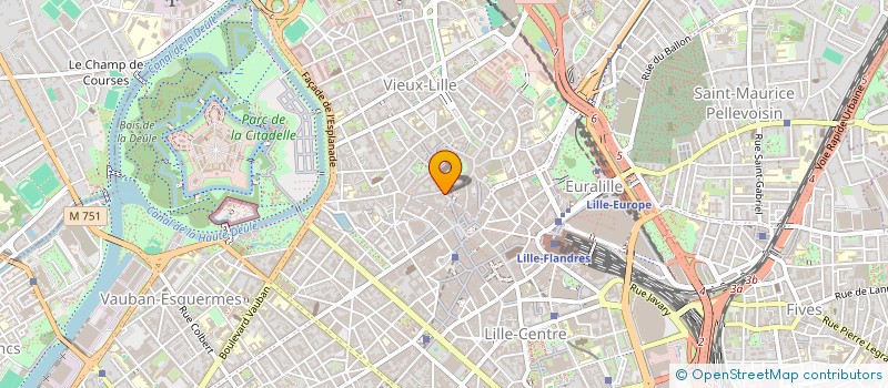 localisation de l'entreprise LE BATEAU IVRE à LILLE