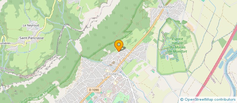 localisation de l'entreprise LE BATEAU IVRE  CROLLES